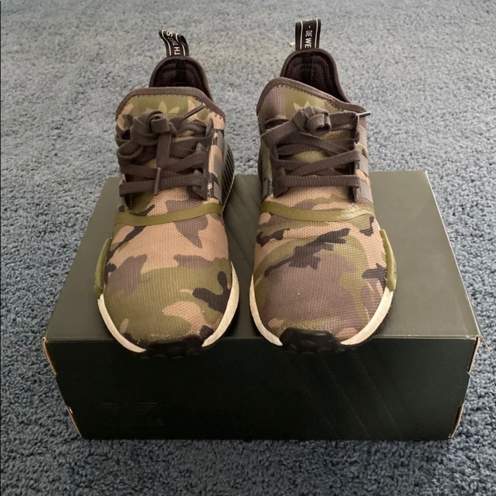Adidas nmd r1 camo men’s size 9